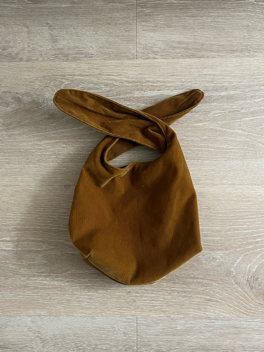 Merit The Signature Bag Brown Corduroy Cosmetic Bag